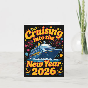 Kreuzfahrt ins neue Jahr 2026 Crew-Team Familie Ma Karte