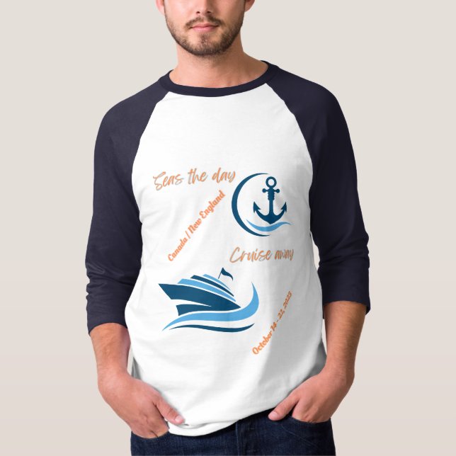 Kreuzfahrt Kanada/Neuengland 10/23 T-Shirt (Vorderseite)