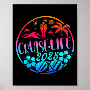 Kreuzfahrt Leben 2025 Familienurlaub passende Fami Poster