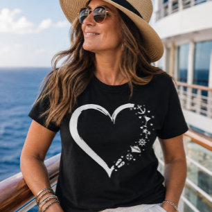 Kreuzfahrt Lover Herzklopfen T - Shirt