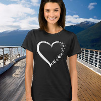 Kreuzfahrt Lover Herzklopfen T - Shirt