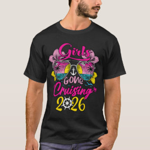 Kreuzfahrt Mädchen auf Kreuzfahrt 2026 Urlaubsreis T-Shirt