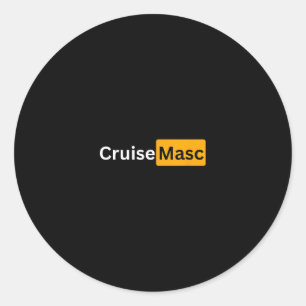 Kreuzfahrt Maske - Y Kreuzfahrt Bon Voyage Geschen Runder Aufkleber