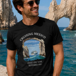 Kreuzfahrt Mexiko Cabo Einschiffung Benutzerdefini T-Shirt