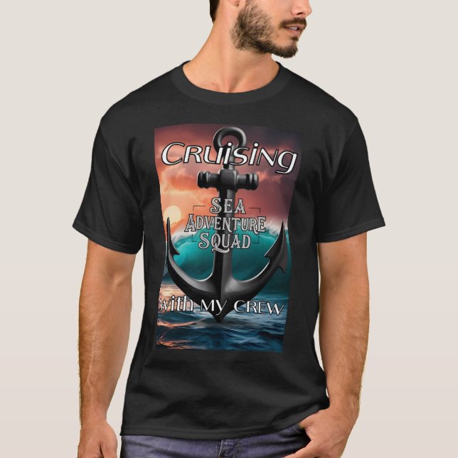 Kreuzfahrt mit meiner Familie T-Shirt (Vorderseite)