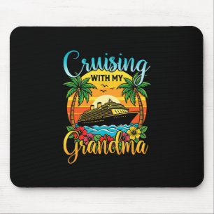 Kreuzfahrt mit meiner Oma Großmutter Kreuzfahrt Ur Mousepad
