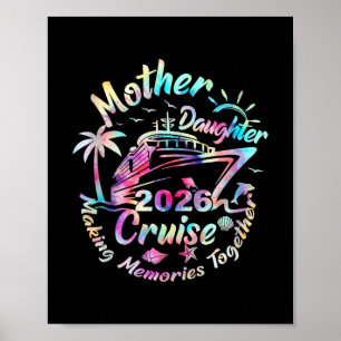 Kreuzfahrt Mutter-Tochter-Trip 2026 Lustige Mom-To Poster