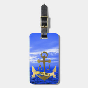 Kreuzfahrt Nautic Anchor Gepäckanhänger