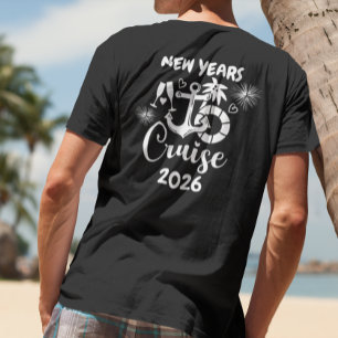 Kreuzfahrt Neujahrskreuzfahrt Familienname T-Shirt
