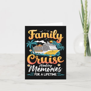 Kreuzfahrt Party Urlaub Reisen Familie Matching Ou Karte