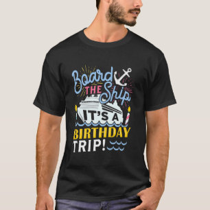 Kreuzfahrt Reise Geschenk - Männer Frauen Geburtst T-Shirt