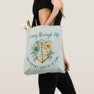 Kreuzfahrt Royal Floral Tasche