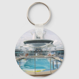 Kreuzfahrt-Schiffs-Pool-Schlüsselanhänger Schlüsselanhänger