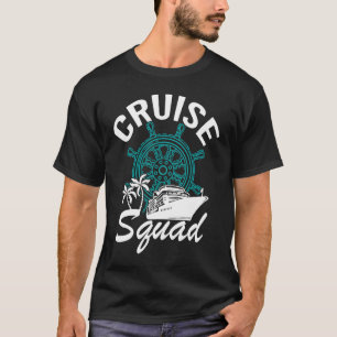 Kreuzfahrt Squad Familie Matching Kreuzfahrt Urlau T-Shirt
