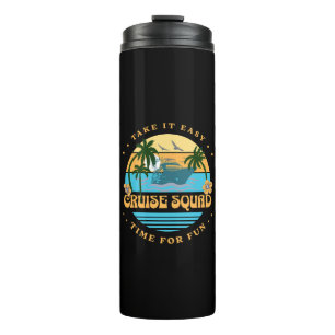 Kreuzfahrt Squad Retro Kreuzfahrt Thermosbecher