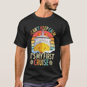 Kreuzfahrt Stimmung Lustig Ich Kann Mich Nicht Ber T-Shirt