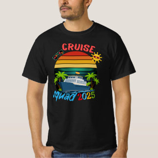 Kreuzfahrt-Team 2025 Familien-Gruppen-Matching Som T-Shirt