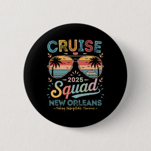 Kreuzfahrt-Team 2025 New Orleans Familien-Gruppen- Button