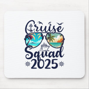 Kreuzfahrt-Team 2025 Sommerferien passende Familie Mousepad