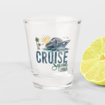Kreuzfahrt-Team 2026 Schnapsglas-Partygeschenk