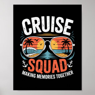 Kreuzfahrt-Team Familien-Gruppen-Matching Sommer-K Poster