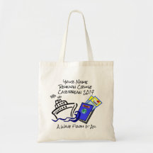 Kreuzfahrt-Themed Budget-Taschen-Tasche