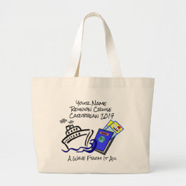 Kreuzfahrt-Themed riesige Taschen-Tasche Jumbo Stoffbeutel