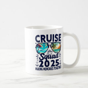 Kreuzfahrt-Trupp 2025 Sommerferien Reise Gruppenma Kaffeetasse