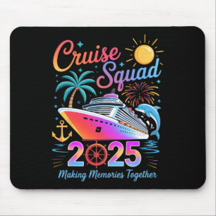 Kreuzfahrt-Truppe 2025 Familien-Gruppen-Matching S Mousepad