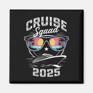 Kreuzfahrt-Truppe 2025 Sommerferien passende Famil Magnet