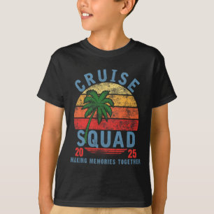 Kreuzfahrt-Truppe 2025 Sommerferien passende Famil T-Shirt