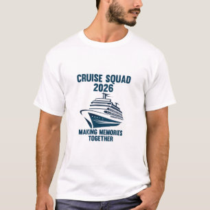 Kreuzfahrt-Truppe 2026 Familie Matching-Gruppe T-Shirt