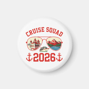 Kreuzfahrt-Truppe Schweiz Urlaubsreise 2026 Magnet