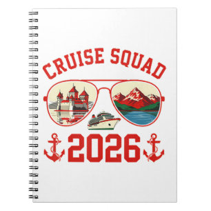 Kreuzfahrt-Truppe Schweiz Urlaubsreise 2026 Notizblock