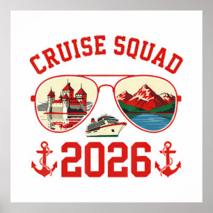 Kreuzfahrt-Truppe Schweiz Urlaubsreise 2026 Poster