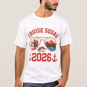 Kreuzfahrt-Truppe Schweiz Urlaubsreise 2026 T-Shirt