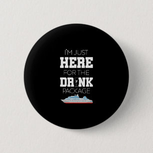 Kreuzfahrt-Urlaub Lustiges Trinken Schwanz-Party-S Button