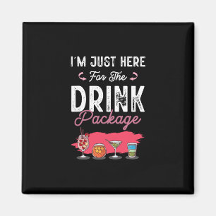 Kreuzfahrt-Urlaub Lustiges Trinken Schwanz-Party-S Magnet