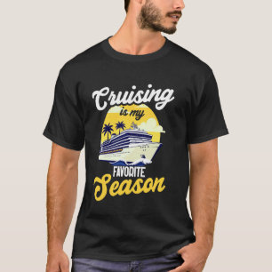 Kreuzfahrt-Urlaub Mädchen Kreuzfahrt Ist Mein Favo T-Shirt