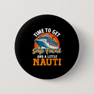Kreuzfahrt-Urlaub Pun Zeit, um schiffsbegeistert z Button