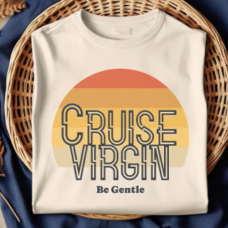 Kreuzfahrt Virgin Retro Sonnenuntergang Shirt