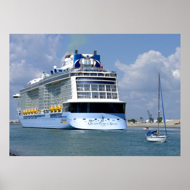 Kreuzfahrt West Sailing East Poster (Vorne)