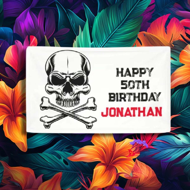 Kreuzfahrt wie ein langes Party wie eine Piratenkr Banner (Von Creator hochgeladen)