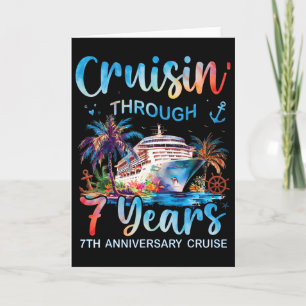 Kreuzfahrt zum 7-jährigen Jubiläum Cruisin Through Karte
