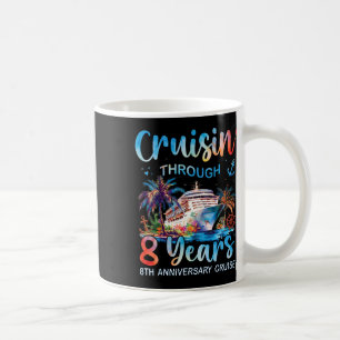 Kreuzfahrt zum 8-jährigen Jubiläum 'Cruisin Throug Kaffeetasse