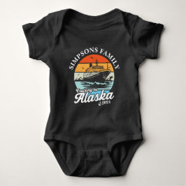 Kreuzfahrt zur Alaska Custom Family Matching Group Baby Strampler