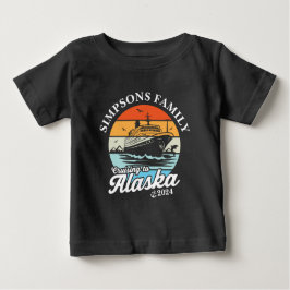 Kreuzfahrt zur Alaska Custom Family Matching Group Baby T-shirt