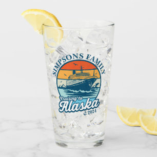 Kreuzfahrt zur Alaska Custom Family Matching Group Glas