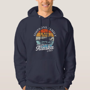 Kreuzfahrt zur Alaska Custom Family Matching Group Hoodie