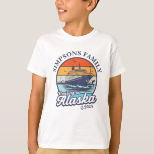Kreuzfahrt zur Alaska Custom Family Matching Group T-Shirt